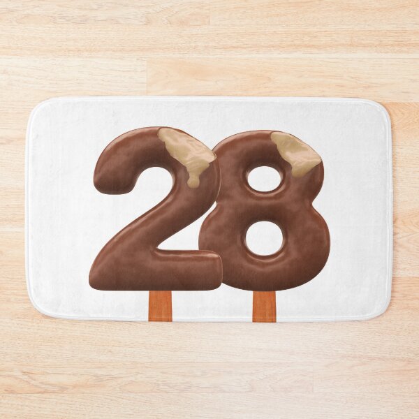 Item preview, 28 Ice Cream Twenty Eight Number 3d Chocolate designed and sold by HelloFromAja.