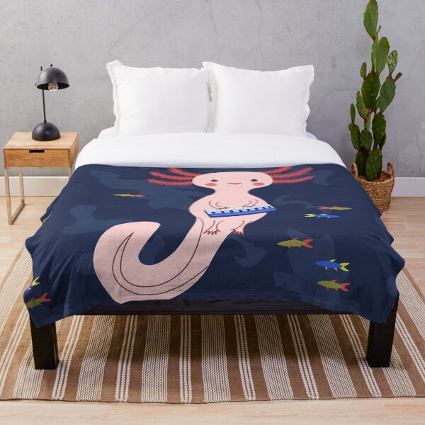 Item preview, Axolotl tocando el piano. designed and sold by NebulaSeven.