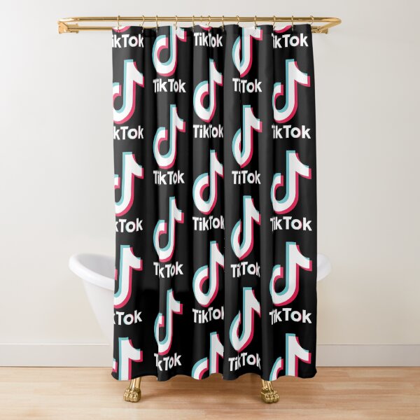 Tik Tok Shower Curtains Redbubble