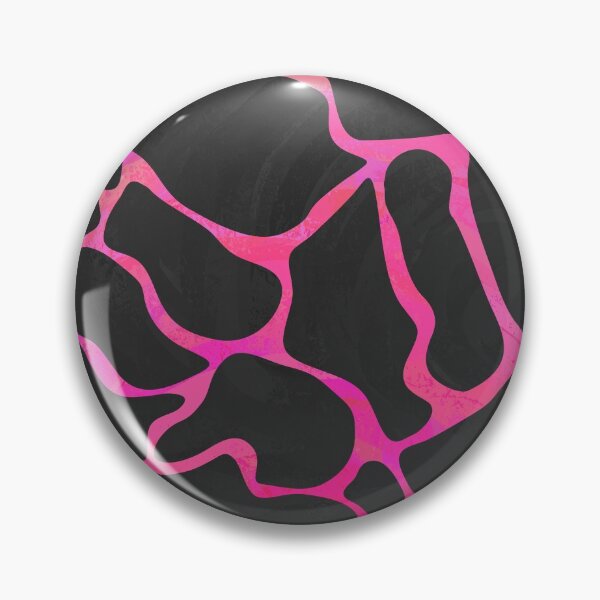 Item preview, Giraffe Hot Pink and Black Print designed and sold by ImagineThatNYC.