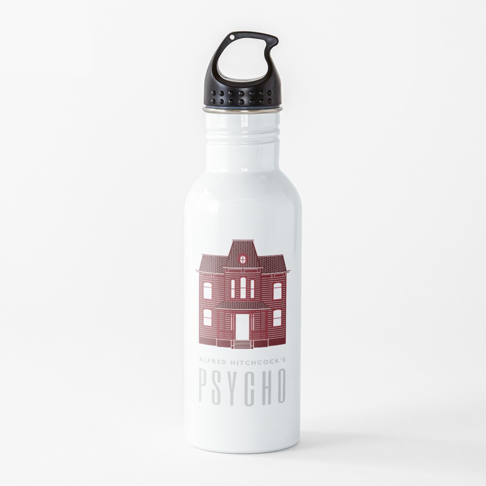 Alfred Hitchcock's PSYCHO (Blood Red) Water Bottle