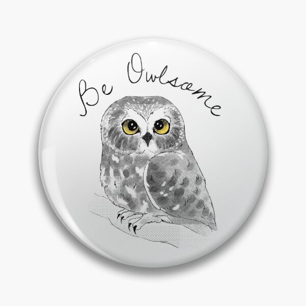 Item preview, Be Owlsome designed and sold by WildlifeRehab.