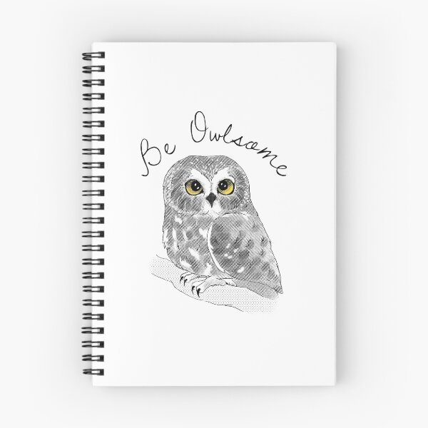 Item preview, Be Owlsome designed and sold by WildlifeRehab.