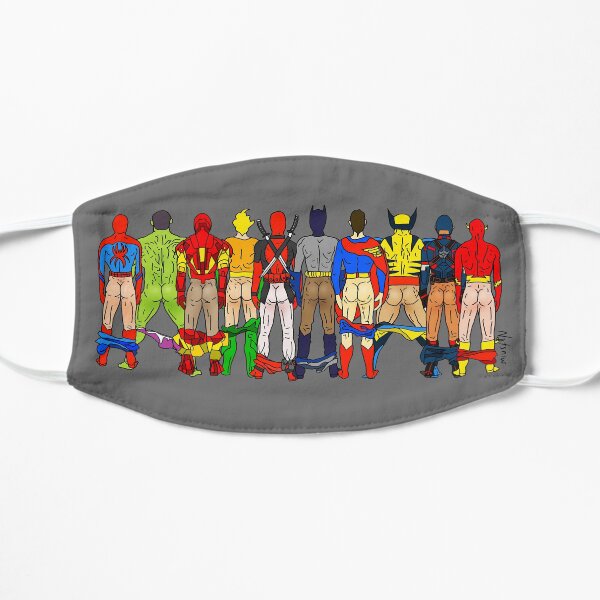 Superhero Butts Mask