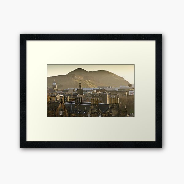Arthurs Seat Framed Art Print