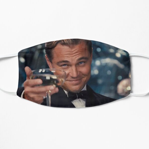 Leonardo Dicaprio Großer Gatsby Flache Maske