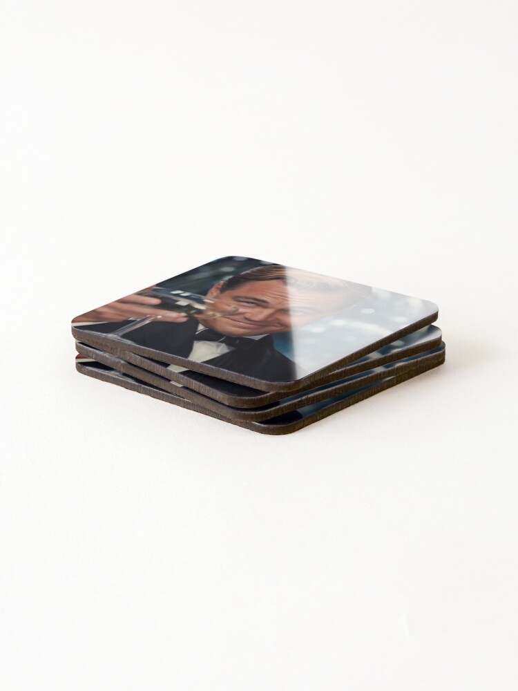 Alternate view of Leonardo Dicaprio Great Gatsby Coasters (Set of 4)