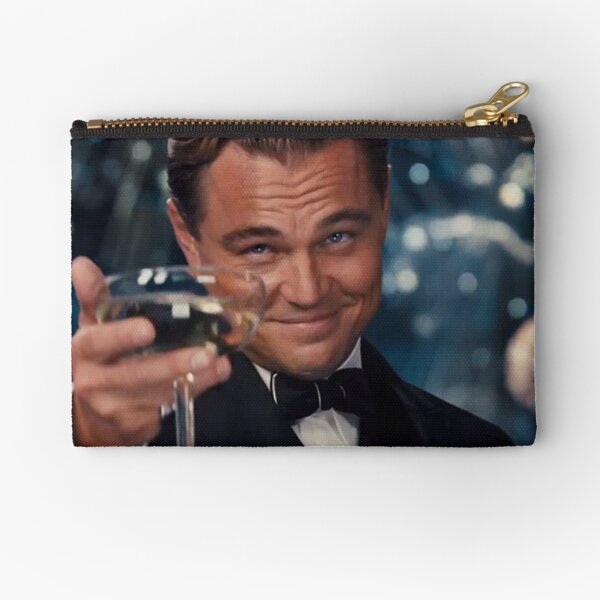 Leonardo Dicaprio Great Gatsby Zipper Pouch