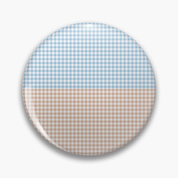 Item preview, Gingham Blue Cream Classic designed and sold by PageDesigns.