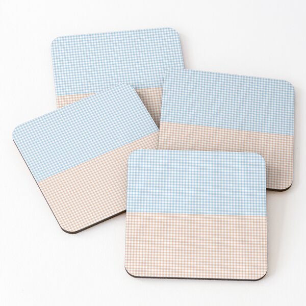 Item preview, Gingham Blue Cream Classic designed and sold by PageDesigns.