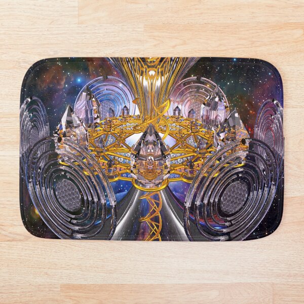 Scalar Wave DNA Healing Code Bath Mat