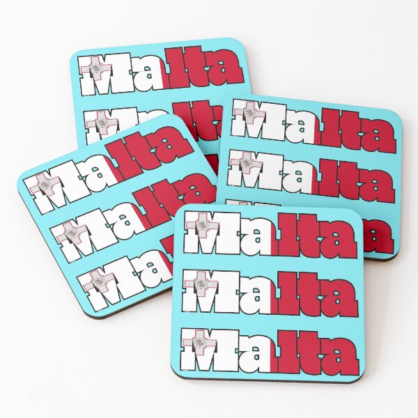 Item preview, Malta Font with Maltese Flag designed and sold by Havocgirl.