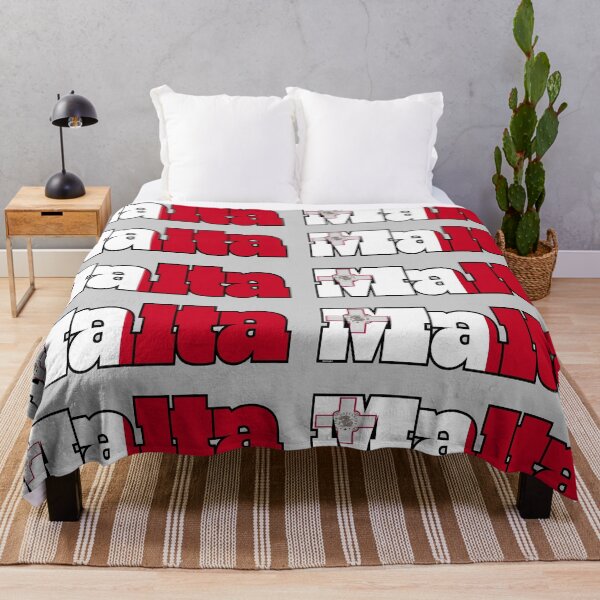 Item preview, Malta Font with Maltese Flag designed and sold by Havocgirl.