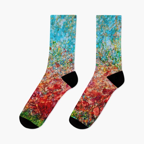 Item preview, Field Of Spring Poppies  designed and sold by Rocky Mountain Artistry.