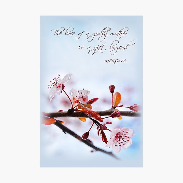 Item preview, The Love of a Godly Mother (Card) designed and sold by Tracy Friesen.