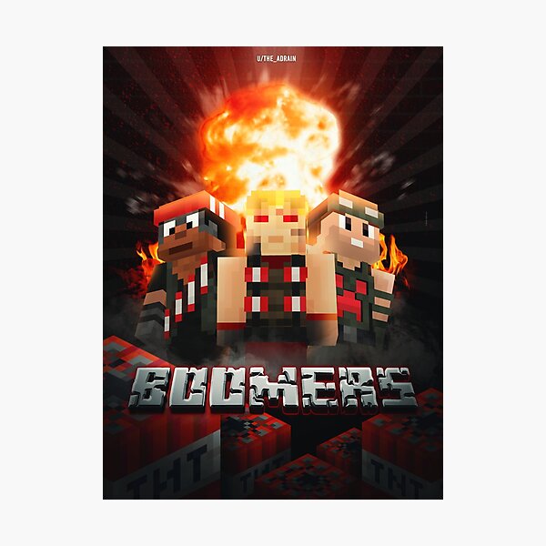 Hermitcraft Boomers Photographic Print