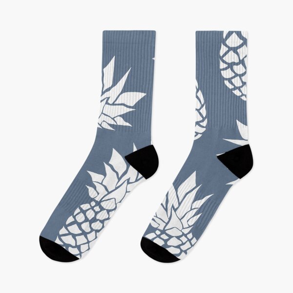 Item preview, Tropical Hawaii Pineapple, Beach Vibe, Blue and White designed and sold by meggydesigns.