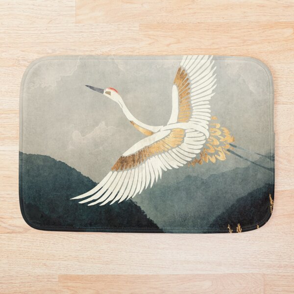 Elegant Flight Bath Mat