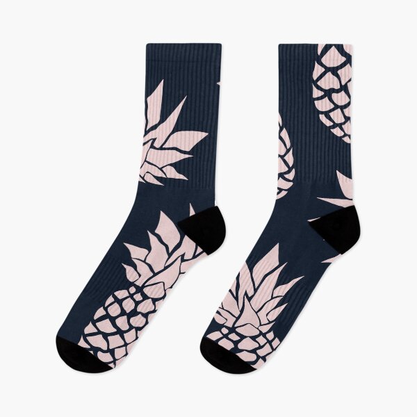 Item preview, Hawaii Tropical Pineapple, Pink and Navy Blue designed and sold by meggydesigns.