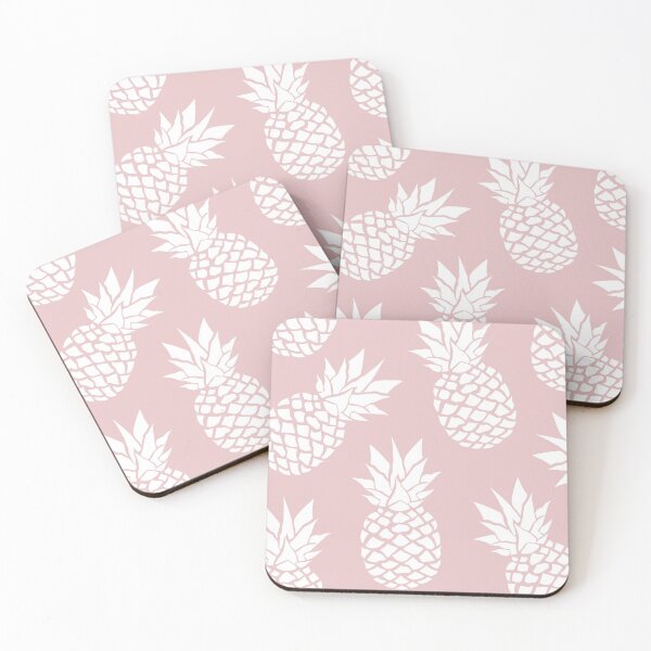 Item preview, Hawaii Tropical Pineapple, Beach Vibe, Pink and White designed and sold by meggydesigns.