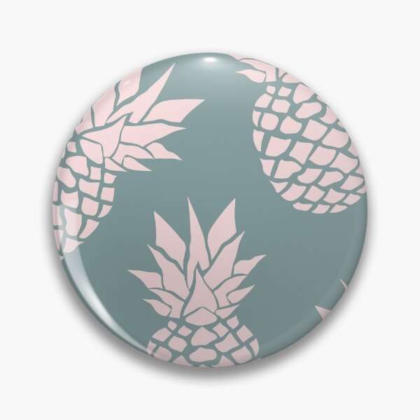 Artikelvorschau, Hawaii Tropical Pineapple, Beach Vibe, Teal and Pink entworfen und verkauft von meggydesigns.