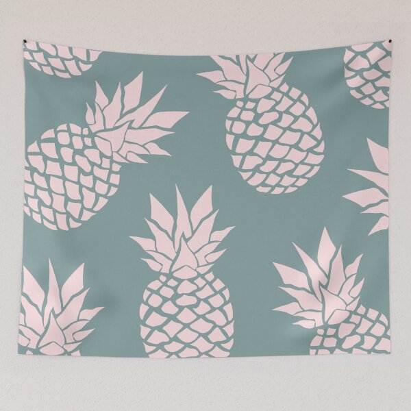 Item preview, Hawaii Tropical Pineapple, Beach Vibe, Teal and Pink designed and sold by meggydesigns.