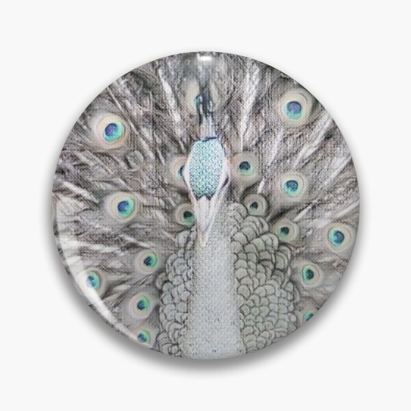 Item preview, Blue Peacock in full display designed and sold by Bluelizzy.