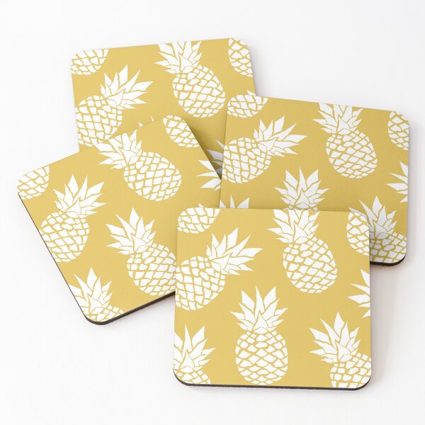 Item preview, Pineapple, Tropical Hawaii, Sunshine, Yellow and White designed and sold by meggydesigns.
