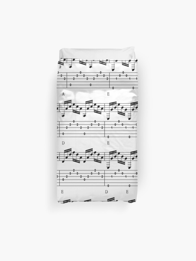 Music Notes Art Decor Sheet Music Staff Gift Duvet Cover By Createdproto Redbubble