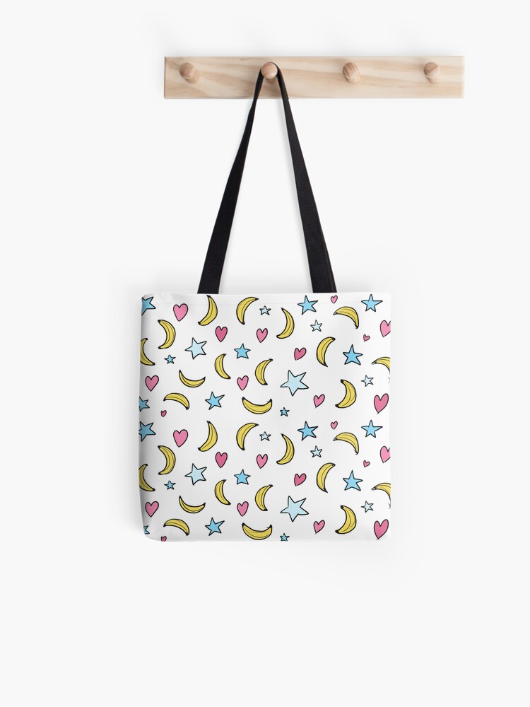 Thumbnail 1 of 2, Tote Bag, Banana Love designed and sold by sketchydoodle.