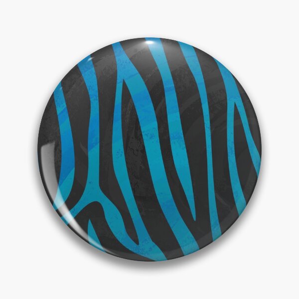 Item preview, Zebra Black and Blue Print designed and sold by ImagineThatNYC.