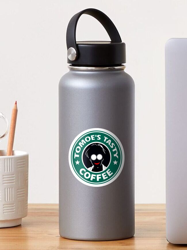 Thumbnail 1 of 3, Sticker, Tasty Coffee is Here designed and sold by DrXadium.