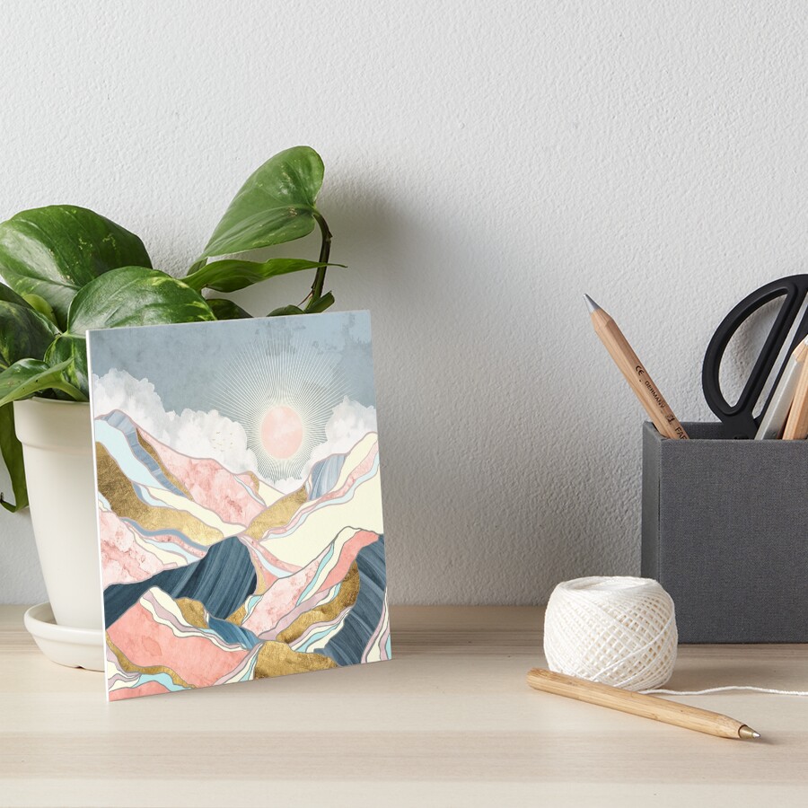 Item preview, Art Board Print designed and sold by spacefrogdesign.