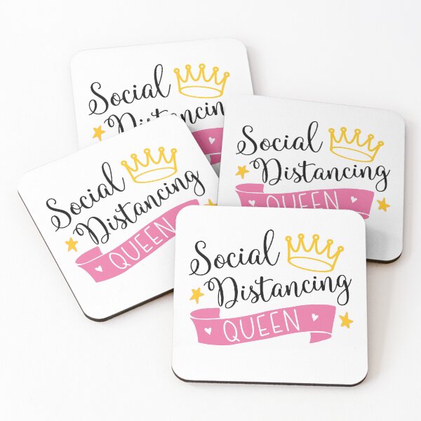 Item preview, Social Distancing Queen designed and sold by redwoodandvine.