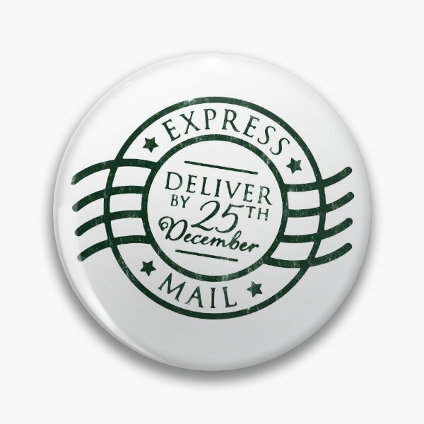Item preview, Express Christmas Mail designed and sold by bubbliciousart.