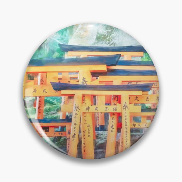 Item preview, Small Torii Gates Kyoto Japan Artistic designed and sold by PhotoArt by Joan Carroll.