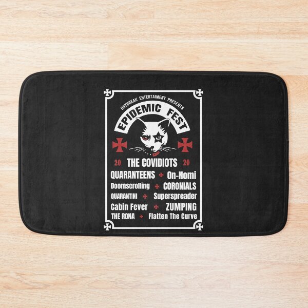 Item preview, Quarantine Social Distancing Stay At Home Epidemic Fest 2020 designed and sold by deichmonster.