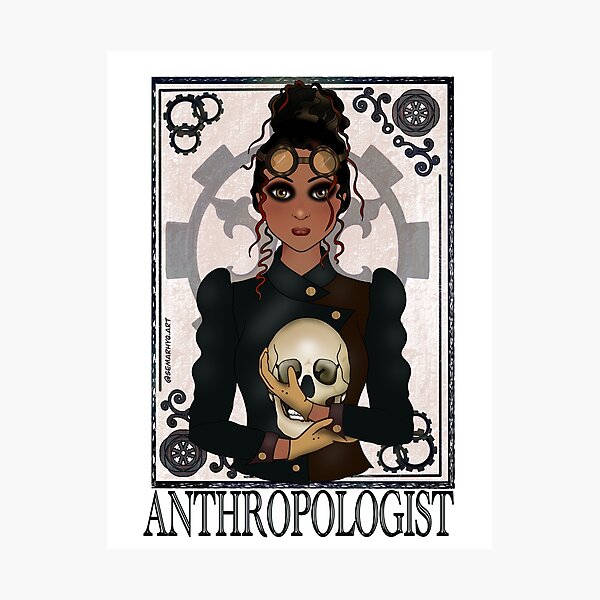 Anthropologist (SteamPunk Art) Photographic Print