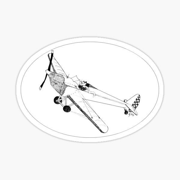 Item preview, Possum piloting an airplane designed and sold by AlyStabz.