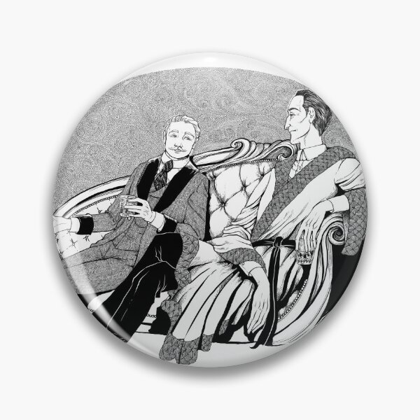 Item preview, Sherlock Holmes and Dr. John Watson designed and sold by SaraLutra.