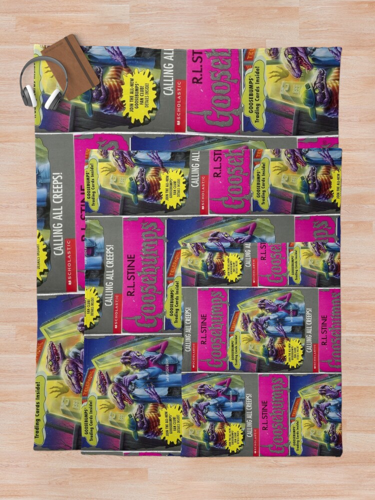 "Goosebumps" Throw Blanket for Sale by shiningart Redbubble