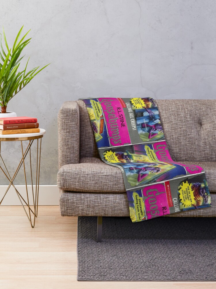 "Goosebumps" Throw Blanket for Sale by shiningart Redbubble