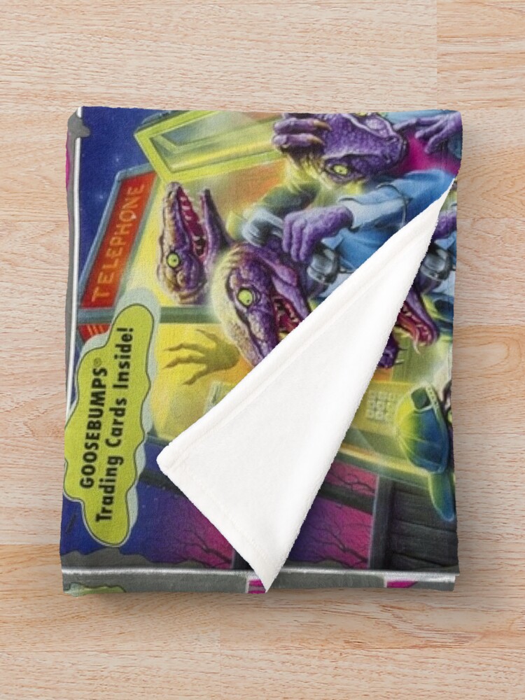 "Goosebumps" Throw Blanket for Sale by shiningart Redbubble