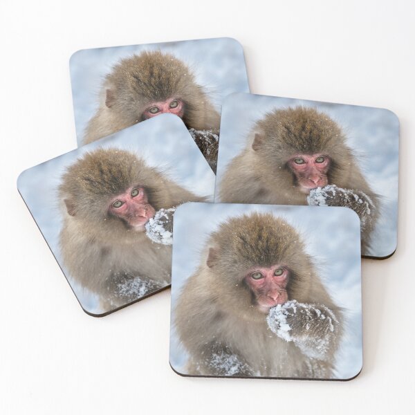 Item preview, Japanese Snow Monkey V designed and sold by PhotoArt by Joan Carroll.