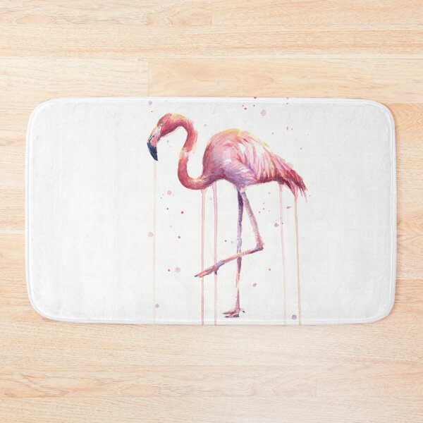 Item preview, Watercolor Flamingo  designed and sold by Olga Shvartsur.