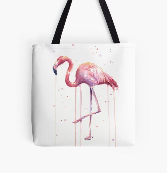 Caribou Tote Bag - Flamingo Pink