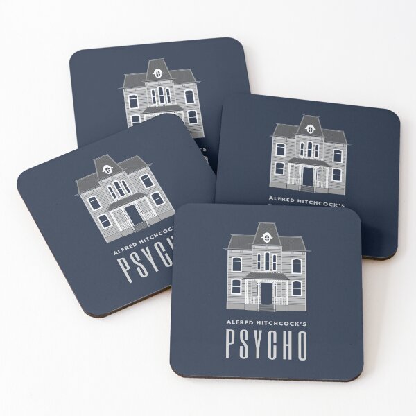 Item preview, Alfred Hitchcock's PSYCHO (Grey) designed and sold by splode.