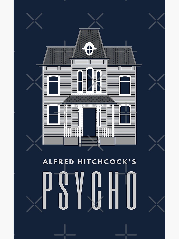 Alfred Hitchcock's PSYCHO (Grey) by splode