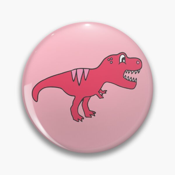 DINOSAURIER T-REX schwarz/gold Pins BALLON Pin 