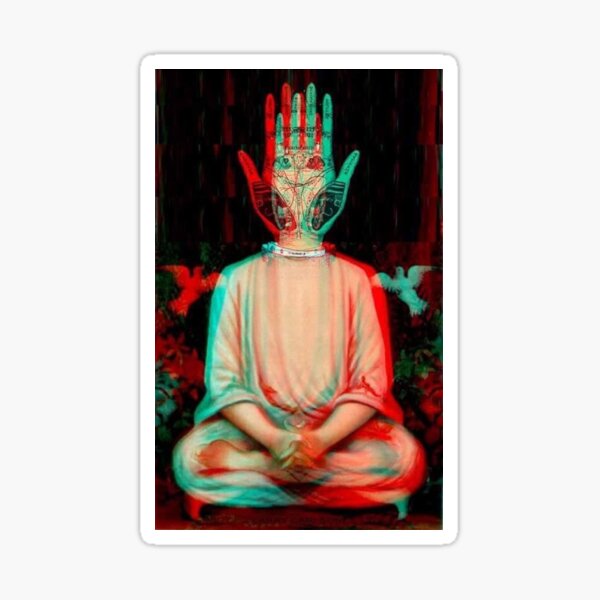 Be Here Now Sticker